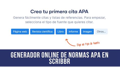 normas apa online|Generador de Citas APA Gratuito [Actualización 2025]